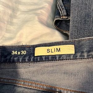 Gap straight 1969 jeans